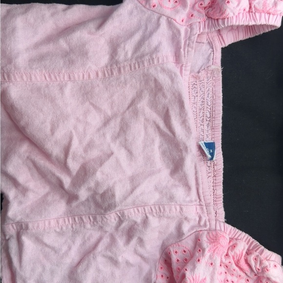 Old Navy Other - Old Navy Pink Eyelet Top for kids